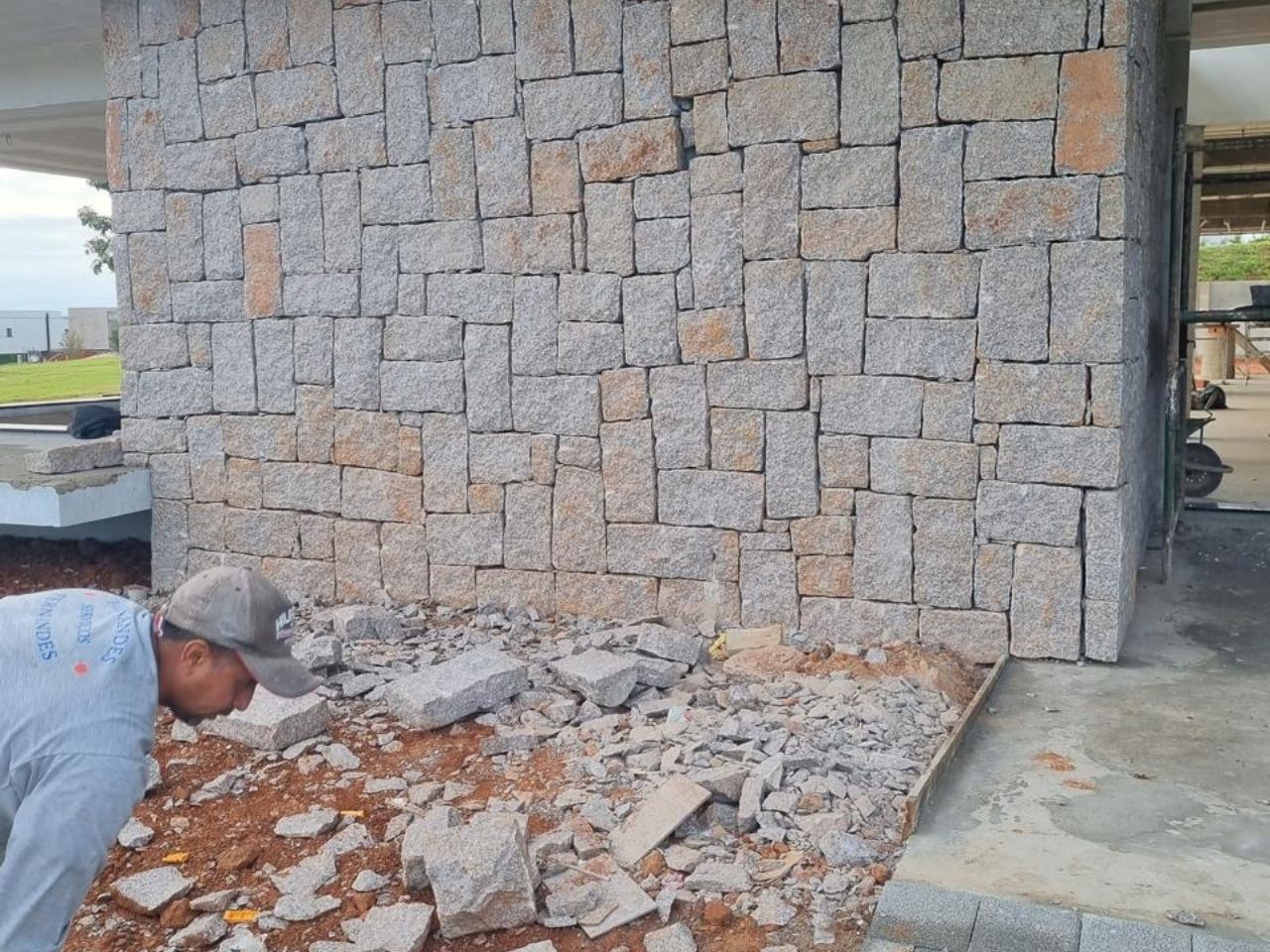 Revestimento em pedra